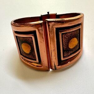 Matisse Renoir copper clamper bracelet